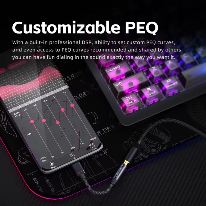 FiiO JA11, Dongle DAC and Amplifier: Type C to 3.5mm, Portable Digital Audio Adapter DAC/AMP (Jade Audio JA 11)