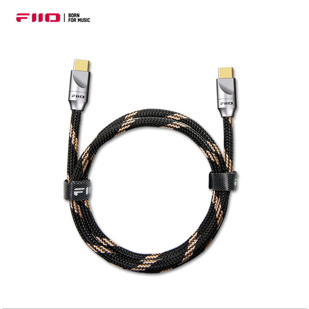 FiiO LT-TC5, Type C to Type C Audio Cable: Data and Charging Cable (LTTC5, LT TC 5)