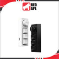 FiiO KB1/KB1K, Mechanical Remote Keyboard with Volume Knob: RGB Aluminum Alloy Keyboard for PC, Laptop (KB 1 or KB 1K)