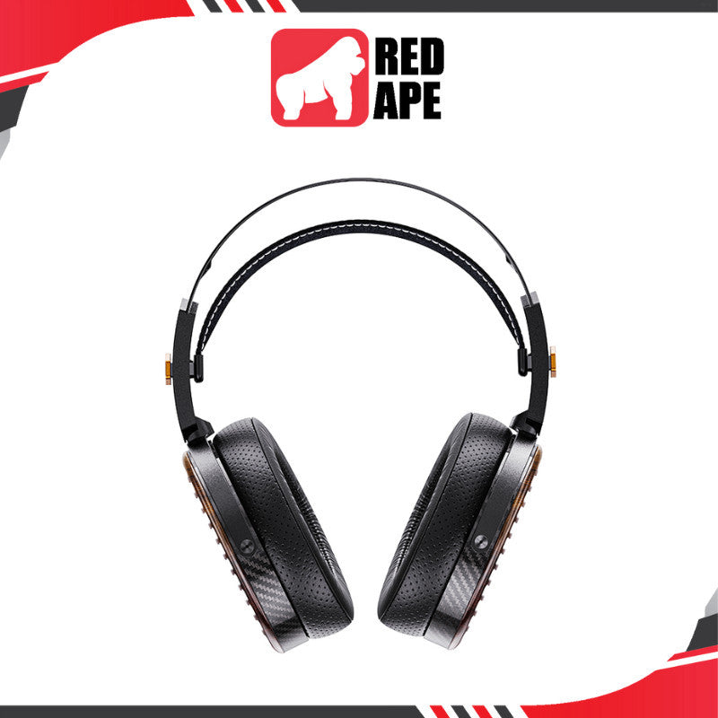 FiiO FT7, Open-Back Planar Magnetic Headphones: Flagship 1μm ultra-thin 106mm Gold Diaphragm, Carbon Fiber Build (FT 7)