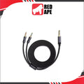 FiiO LL-4.4A, Headphone Upgrade Cable: Dual 3.5mm to 4.4mm Balanced Interconnect Cable (Fiio LL4.4A LL 4.4 A)