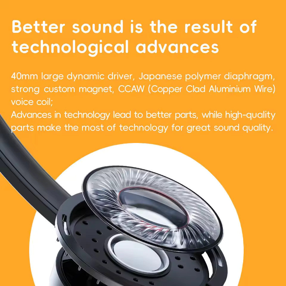 Snow Sky Wind: 3.5mm On-Ear Headphones with Microphone, 40mm Drivers, HiFi Sound for Recording and Gaming (FiiO Wind)