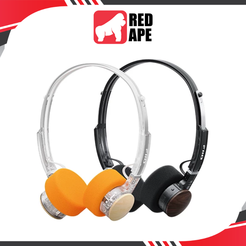 FiiO EH11, Wireless Headphones: Retro Bluetooth On-Ear 40mm Dynamic Driver LDAC Mini Wooden Cup Headphones (EH 11)