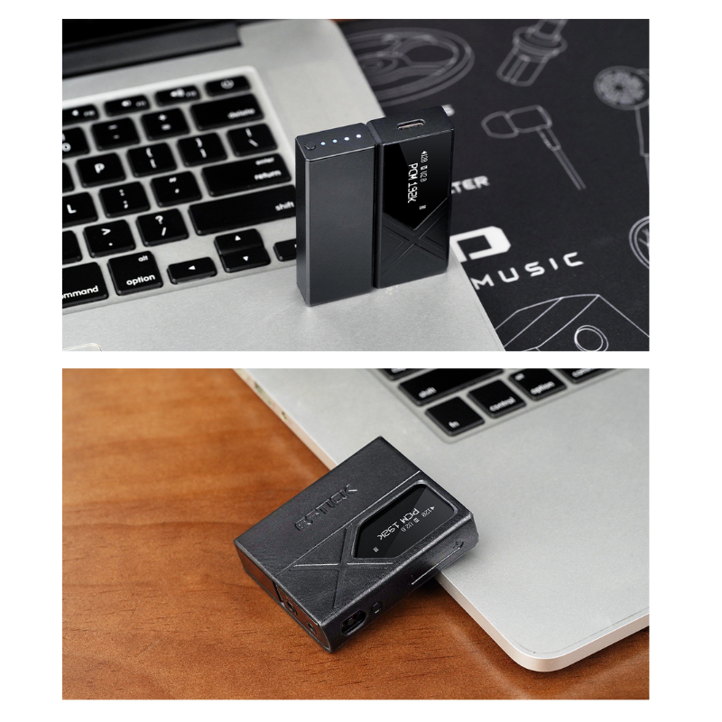 FiiO ESTICK, Portable Power Bank: 1100mAh Lithium-Ion Battery, Type-C Input/Output, Compact Design for KA17 (E Stick)
