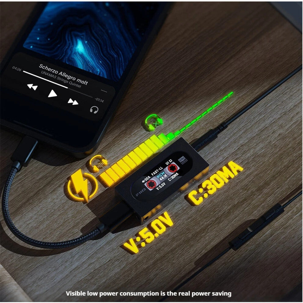 Fiio KA15, Portable DAC and Amplifier: Dual CS43198 Portable Adapter Cable 560mW Support DSD 256 Portable DAC/AMP
