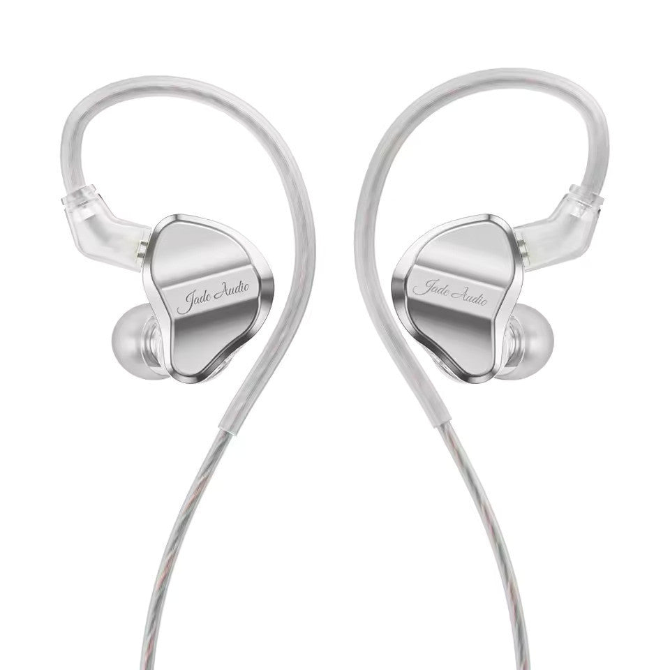 FiiO JadeAudio JD1, Dynamic Driver In-Ear Monitors with Mic: High Performance for Sports, Gaming Earphones IEM (JD 1)