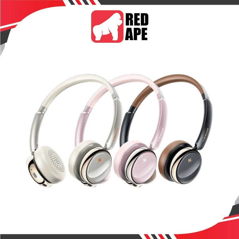 FiiO Snow Sky Anytime, On-Ear Wireless Headphone: Y2K Design Bluetooth 5.4 Noise Cancelling Headphone with 58H Playtime