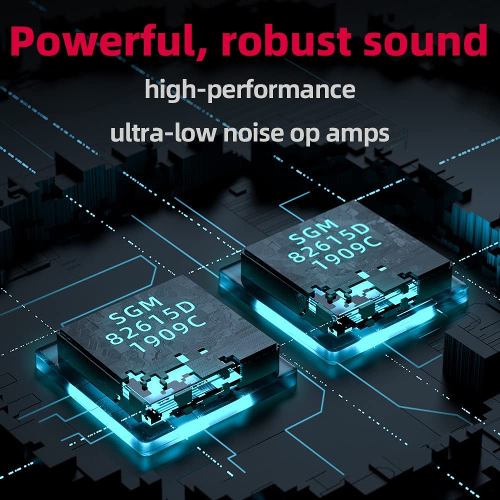 FiiO KA5, Portable DAC and Amplifier: with 3.5, 4.4 and Optical Outputs DAC/AMP (KA 5)