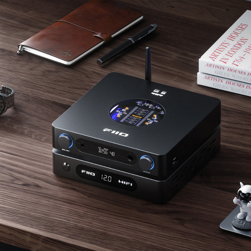 FiiO Darkside Pro, Power Amplifier: Low-Noise Regulated Linear 12V/15V Power Supply AMP (FiiO Darkside Pro)