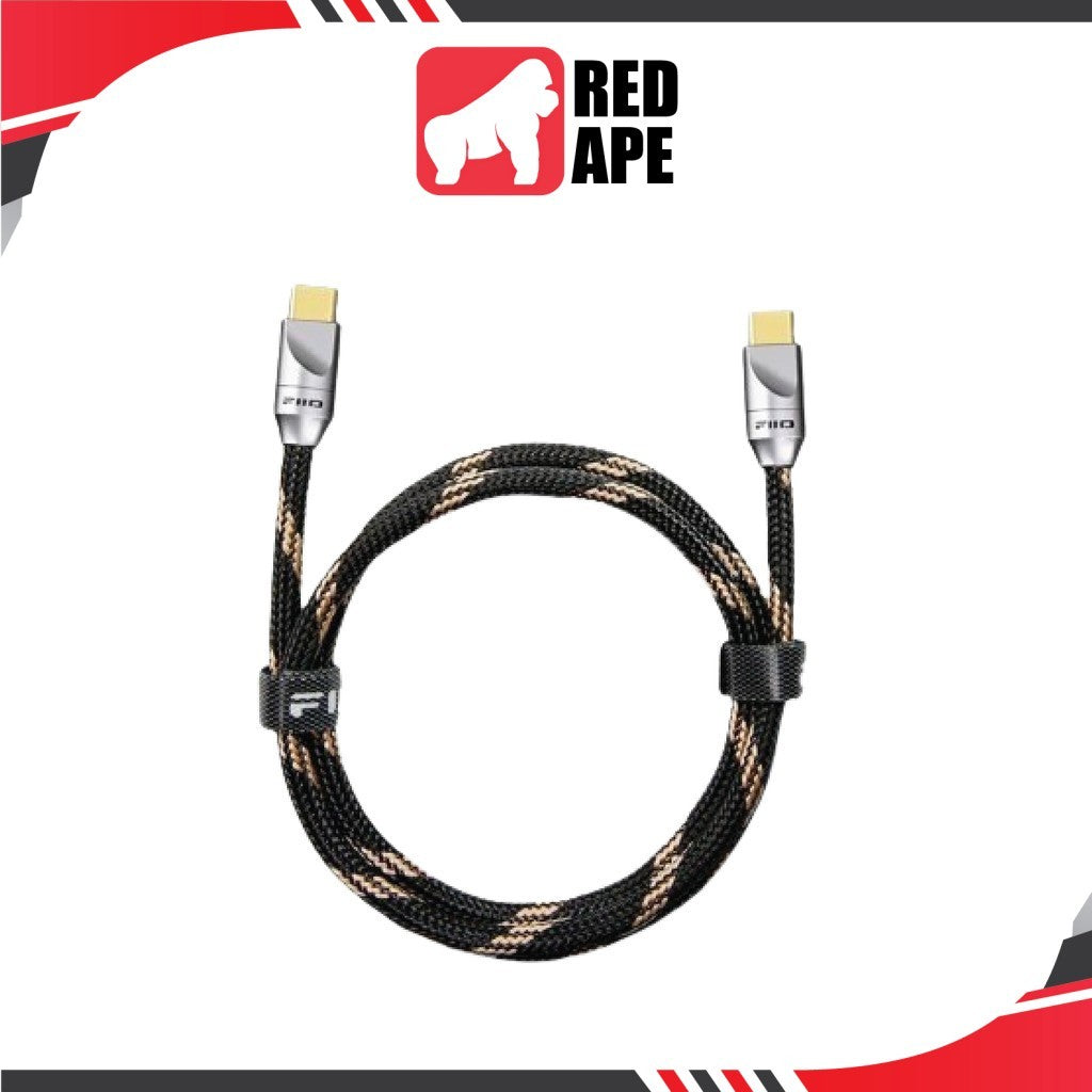 FiiO LT-TC5, Type C to Type C Audio Cable: Data and Charging Cable (LTTC5, LT TC 5)