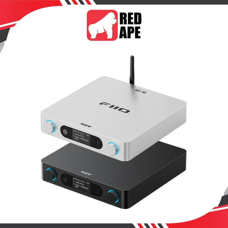 FiiO BR15 R2R, Desktop DAC and Amplifier: Qualcomm QCC5181 Bluetooth 6.0 R2R Resistor Array DAC Digital Streamer DAC/AMP