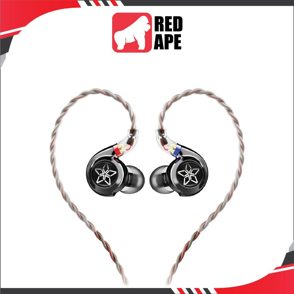 FiiO FH11, Hybrid Driver In-Ear Monitors: Carbon-Based Dynamic Driver Earphones IEM (FH 11)