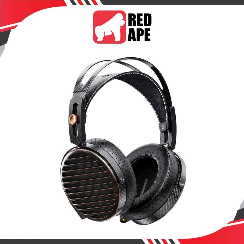 FiiO FT7, Open-Back Planar Magnetic Headphones: Flagship 1μm ultra-thin 106mm Gold Diaphragm, Carbon Fiber Build (FT 7)
