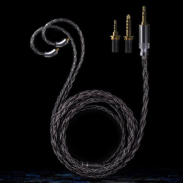 FiiO LC-RD or LC-RD Pro, MMCX In-Ear Monitors Upgrade Cable: with Swappable Plugs MMCX Replacement Cable (LCRD, LCRDPro)