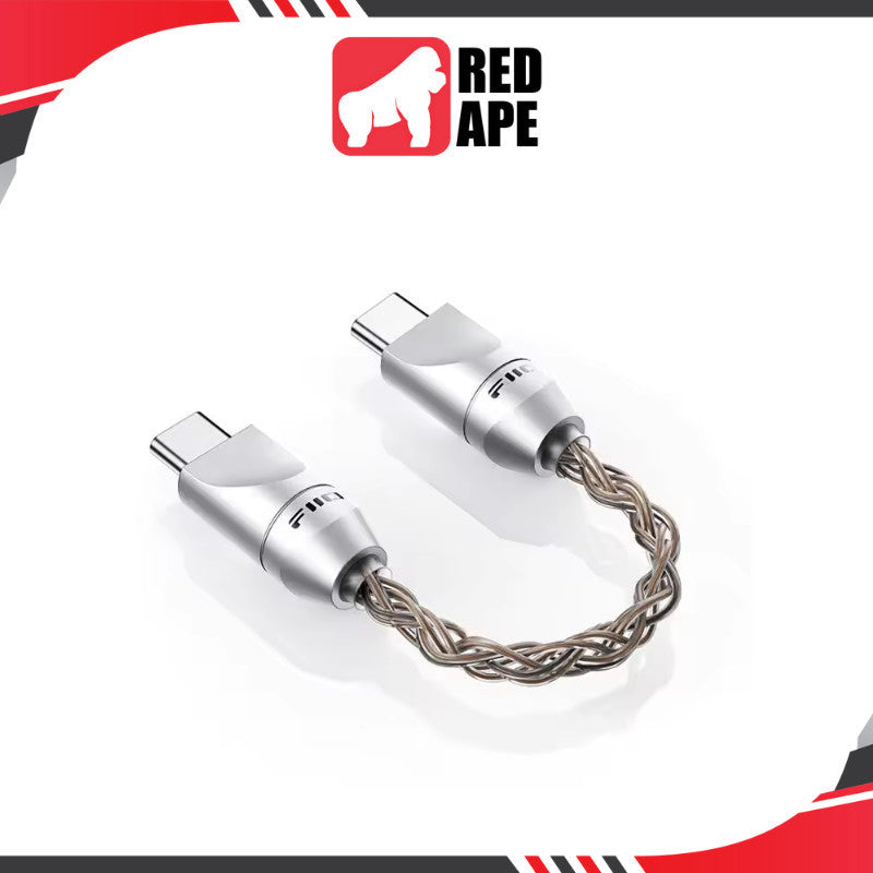 FiiO LINK LT-TC6S, USB Digital Audio Cable: Type-C to Type-C High-Quality Digital Audio Cable (LTTC6S)