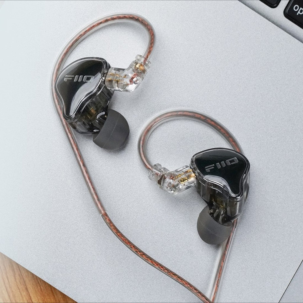 FiiO JD10, In-Ear Monitors: 10mm Dynamic Driver DSP-Tunable Hi-Res Certified Earphones IEM (Fiio JD10)