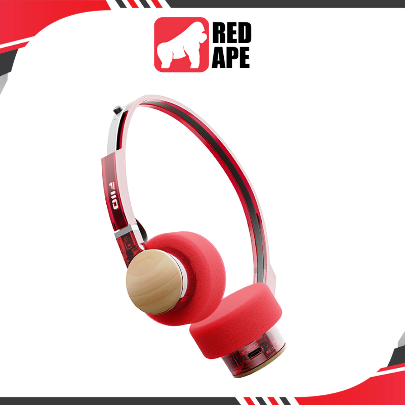 FiiO EH11, Wireless Headphones: Retro Bluetooth On-Ear 40mm Dynamic Driver LDAC Mini Wooden Cup Headphones (EH 11)
