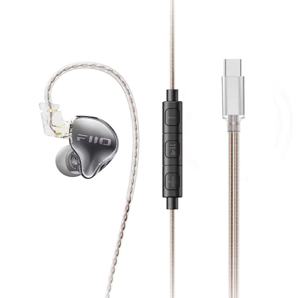 FiiO JD10, In-Ear Monitors: 10mm Dynamic Driver DSP-Tunable Hi-Res Certified Earphones IEM (Fiio JD10)