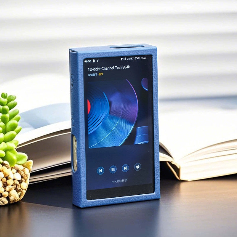 FiiO SK-M21 Protective Leather Case: 1:1 Custom-Fit Protection PU Leather Casing for M21 MP3 Music Player DAC (SKM21)