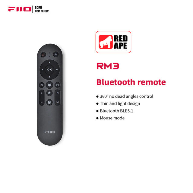 FiiO RM3, Universal Bluetooth Remote Control: for FiiO R7 Remote (RM 3)