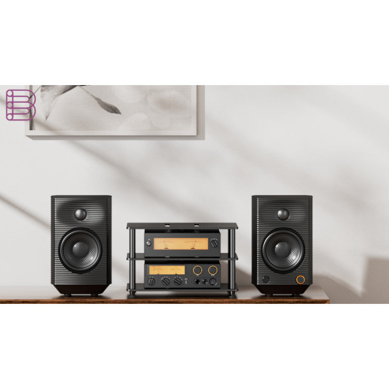 FiiO SP5, Powered Active Speakers: Four Channel 160W Output with 5.25-inch Composite Fiber Speaker System (SP 5)