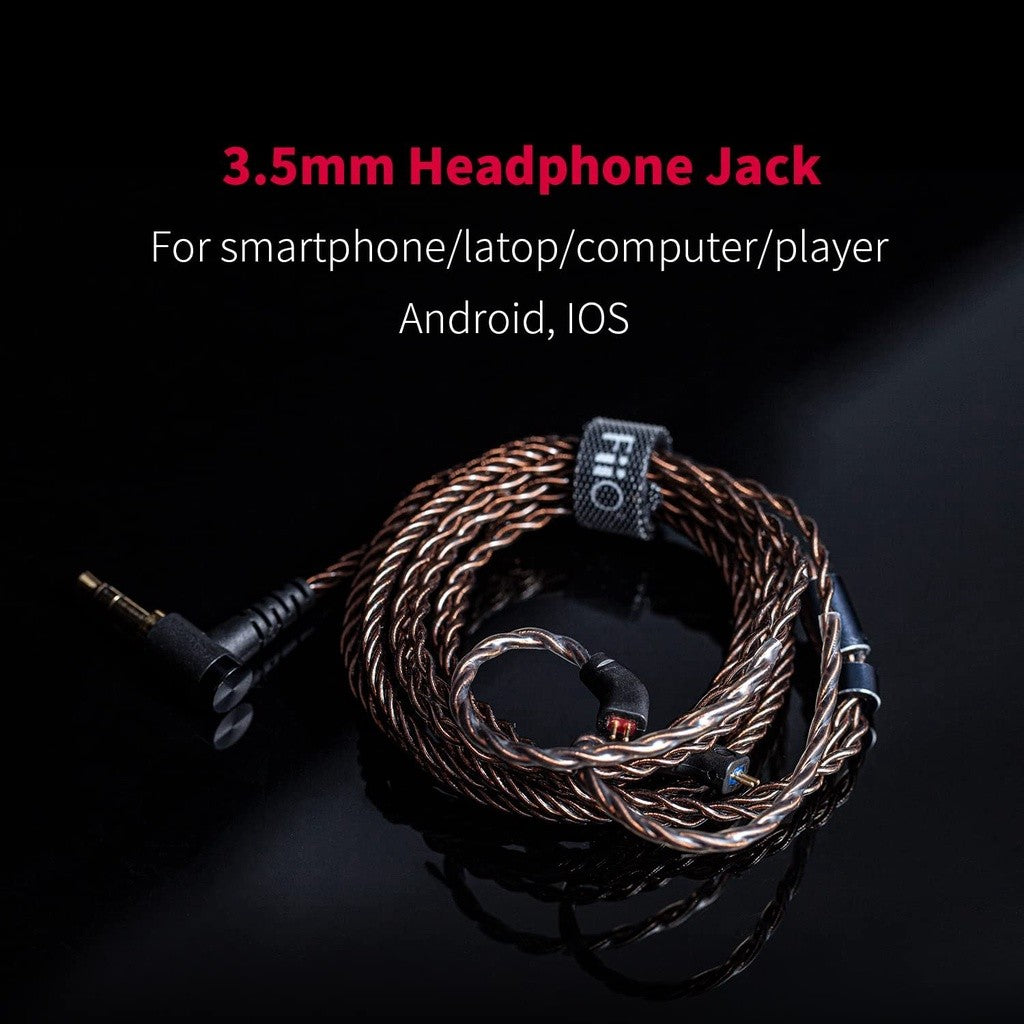 FiiO JH3, In-Ear Monitors: with 0.78mm Detachable Cable Headset 1DD+2BA Hybrid Driver HiFi Audio Earphones IEM (JH 3)