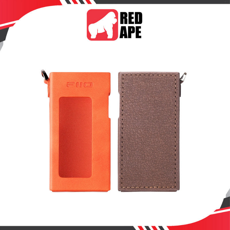 FiiO SK-RR11, Protective PU Leatherette Case: 1:1 Custom Fit Casing for RR11 Lanyard + Wrist Strap Included (SK RR11)