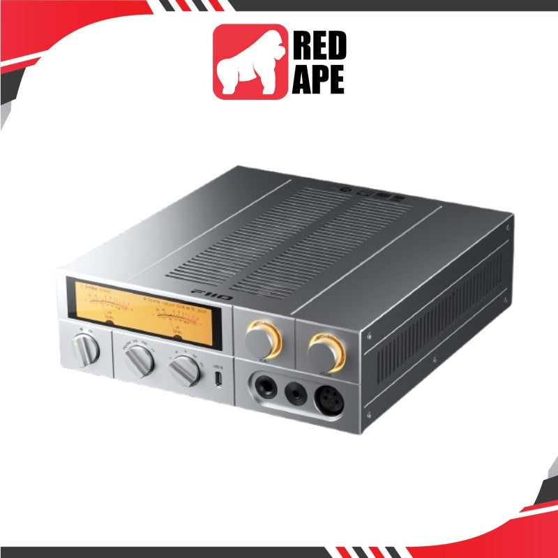 FiiO K17, Touchscreen Headphone Amplifier: Dual AK4499EX DACs, 4000mW Output, Bluetooth/Streaming/RCA Input (K17)