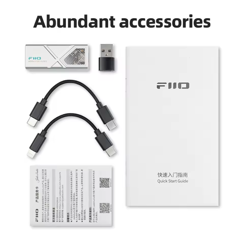 FiiO KA13, DAC and Amplifier: Dual CS43131 Portable 550mW High-Performance Desktop-Level Dongle DAC/AMP (KA 13)