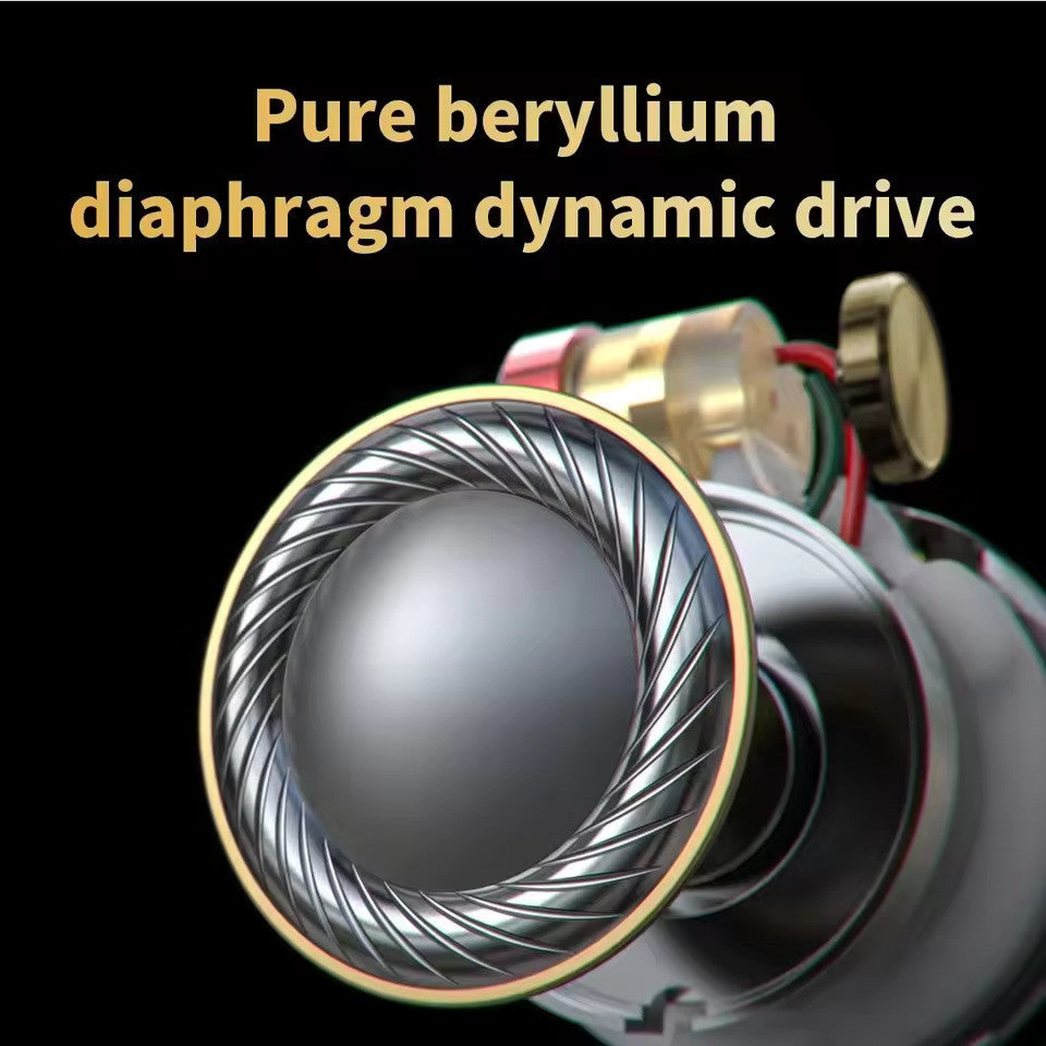FiiO FDX Anniversary Edition, In-Ear Monitors: Pure Beryllium Diaphragm HiFi Earbuds with Detachable 2.5/3.5/4.4mm Cable