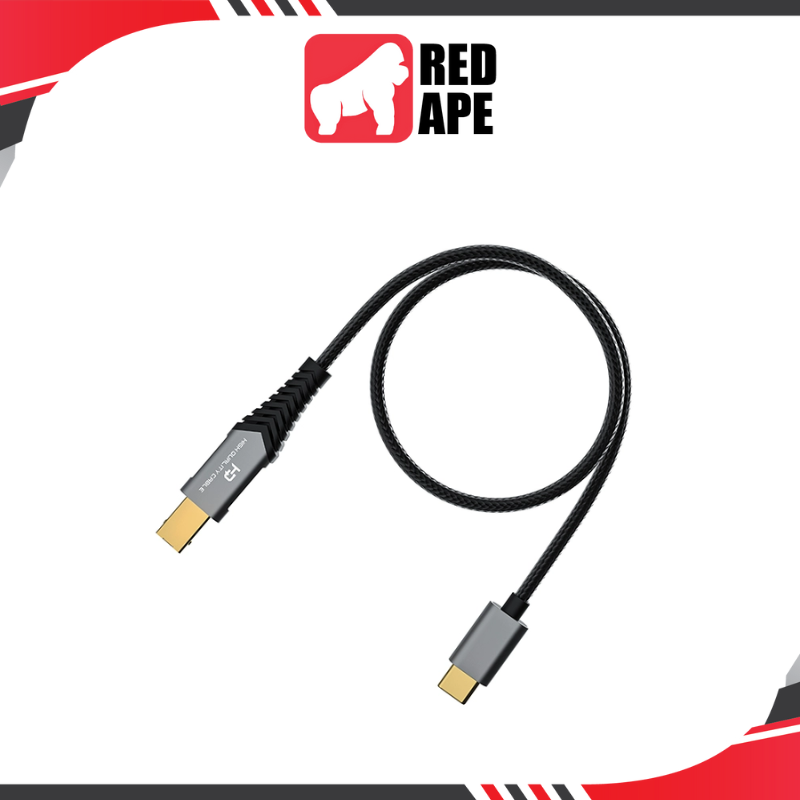 FiiO LD-TC1 LD-LT1 USB Type-B to Type-C / LT OTG Tinned Copper Core Aluminum Alloy Shell DAC Connection Cable