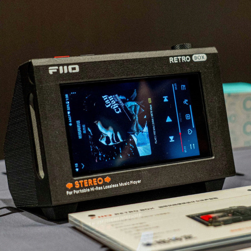 FiiO Retro Box, Desktop Bluetooth Speaker: Cassette-Style Wireless with LDAC & USB DAC (FiiO Retro Box)