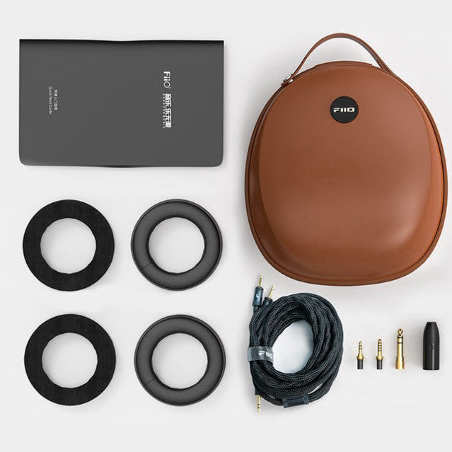 FiiO FT3, Over-Ear Headphones: High Resolution with 4.4, XLR Cable and Casing included Headphone (FT 3)
