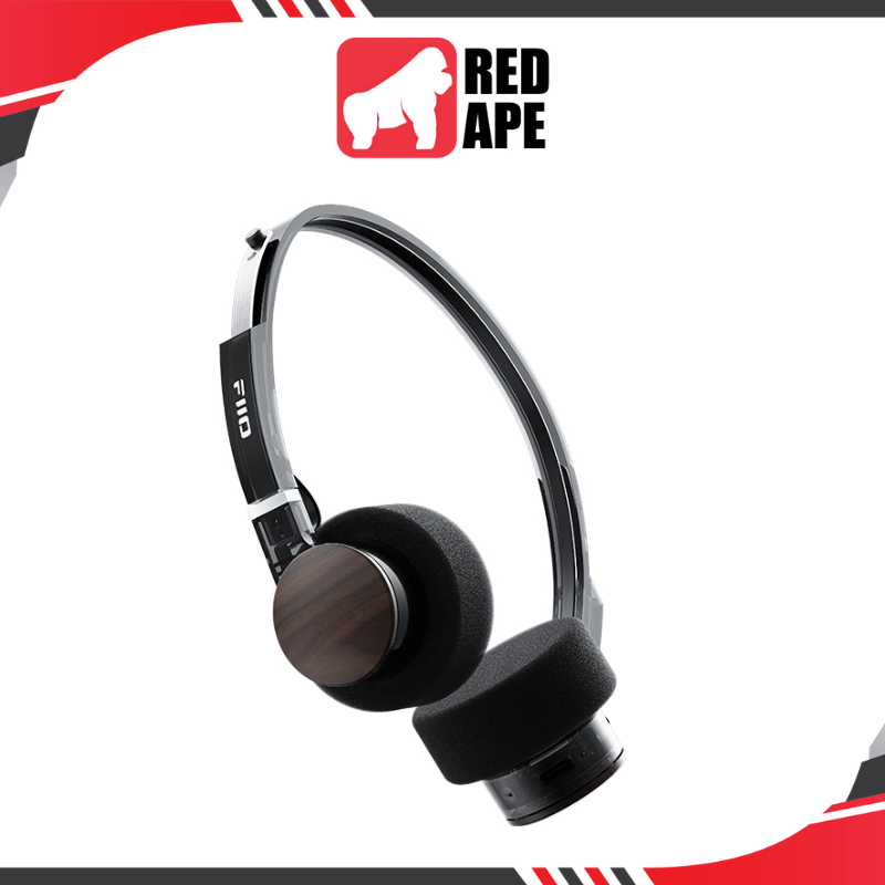FiiO EH11, Wireless Headphones: Retro Bluetooth On-Ear 40mm Dynamic Driver LDAC Mini Wooden Cup Headphones (EH 11)