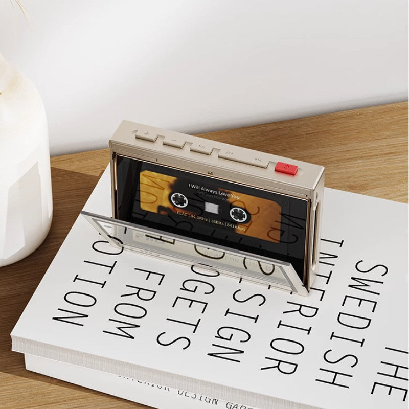 FiiO SK-M21C Protective Case: Retro Cassette Imitation Magnetic Casing for M21 MP3 Music Player DAP (SKM21C)