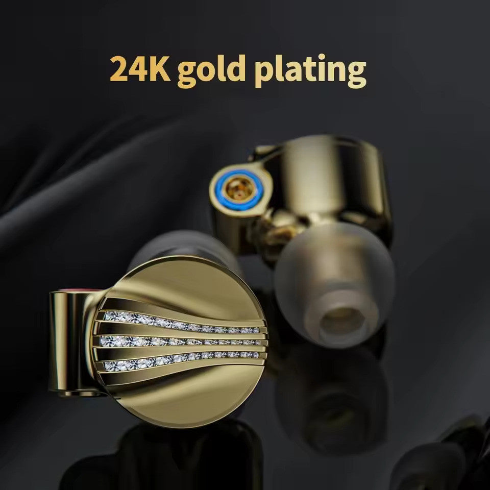 FiiO FDX Anniversary Edition, In-Ear Monitors: Pure Beryllium Diaphragm HiFi Earbuds with Detachable 2.5/3.5/4.4mm Cable